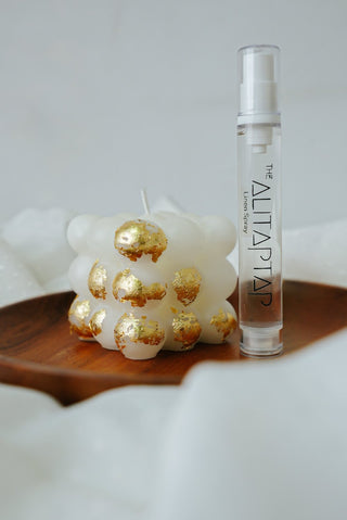 Bubble candle and Linen spray set (PROMO!)